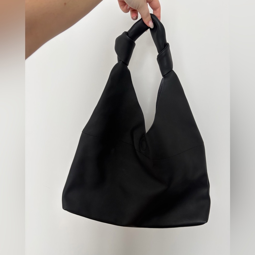 Anthropologie Black Hobo Bag